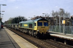 Harringay Green Lanes Loco; 66.027 Date; 2010 Digital Copies Available