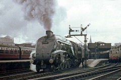  Aberdeen Station. Loco; 60024 "Kingfisher" c1960  Digital Copies Available