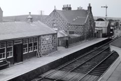 Auchnagatt Station, Aberdeenshire. c1955 Digital Copies Available