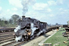 Huntingdon Railway Yard Loco; 43084 c1960  Digital Copies Available