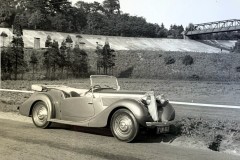 Sunbeam Talbot Reg; FUW 861 at Brooklands. Digital Copies Available