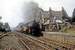 Ravenstonedale Locos; 43056 & 76050 Date; 1961.  Digital Copies Available