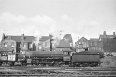 STAVELEY CENTRAL STATION Loco;  63650  Date; 18-4-1964 Digital Copies Available