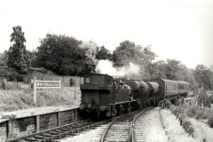  Whitehall Halt Station, Devon.Loco 1421 c1960  Digital Copies Available