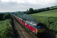 DINNATON, DEVON. ROYAL MAIL Loco; 47.776 Date; 15.8.1997 Digital Copies Available
