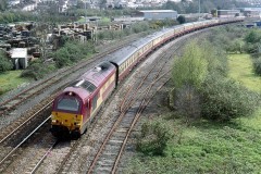 TAVISTOCK EWS Loco; 67.018 Date; 28.3.1995 Digital Copies Available