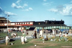 DAWLISH Loco; 5004 " LLANSTEPHAN CASTLE" Date; July 1957 Digital Copies Available