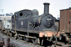Exeter St. Davids Loco; 32124 date; 1957  Digital Copies Available.