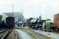 Plymouth Docks Locos; 1361 + 1363 Date; 19.7.1956  Digital Copies Available