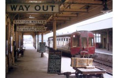 TIVERTON STATION, DEVON. 18 July 1964. Digital Copies Available
