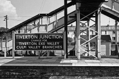 Tiverton Junction Name Board c1960 Digital Copies Available