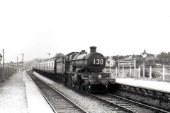 Goodrington Sands Loco; 5012 "Berry Pomeroy Castle" Date;  25.8.1945 Digital Copies Available