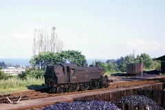 Lyme Regis Station Loco; 41322  Date; 17-8-1963  Digital Copies Available