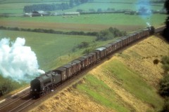BINCOMBE Upwey Wishing Well Last Steam Freight Locos;  34021 "Dartmoor" + 34093 "Saunton" Date;  2-7-1967 Digital Copies Available