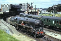 BOURNEMOUTH CENTRAL Loco; 34005 "Barnstaple" c1960 Digital Copies Available