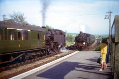 Corfe Castle  Date; 18-5-1964 Loco; 41314 Digital Copies Available