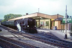 Dorchester Loco;  34004 "Yeovil" Date; 6-6-1965 Digital Copies Available