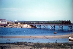 Ferry Bridge, Weymouth. Date; 27-31964 Locos; 41324 - 41284 Last Steam  Digital Copies Available