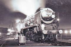 WEYMOUTH. Loco; 35013 "Blue Funnel Line" c Date; 3-2-1967  Digital Copies Available