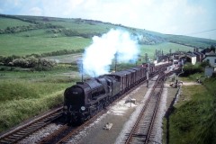 Maiden Newton Loco: 34040 "Crewkerne" Date; 31-5-1967 Digital Copies Available.