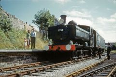 PORTLAND, EASTON Loco; 3737 Date;  14-8-1960 Digital Copies Available