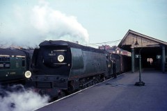 WEYMOUTH Loco;  34023  "Blackmoor Vale" Date; April 1967 Digital Copies Available
