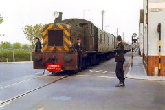 Weymouth Tram Loco; D2398 Date; 12.5.1966  Digital Copies Available