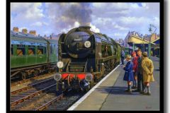 Weymouth  Loco; 35007 "Aberdeen Commonwealth" c1965 Digital Copies Available
