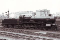 Loco; 2943 "Hampton Court" at Paddington c1930 Digital Copies Available