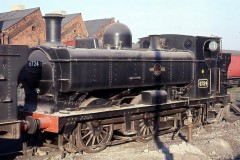 Newport Pill Shed Loco; 6724 Date; 19 Feb 61 Digital Copies Available