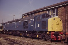 BASINGSTOKE Loco D213 Date;  27.9.87 Digital Copies Available