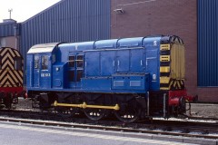 MANCHESTER, TRAFFORD PARK Loco; 08.613 Date; 30.5.1984  Digital Copies Available