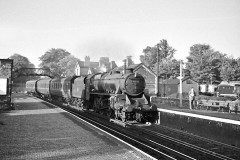  HESKETH PARK STATION Loco; 45021 Date; 1-9-1964 Digital Copies Available