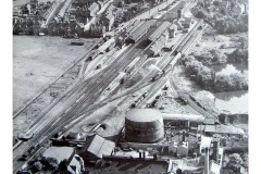 BOSTON TOWN, RAILWAY YARD & GAS WORKS. Date; 27 Aug 1954 Digital Copies Available