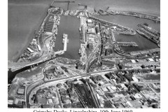 GRIMSBY DOCKS, Date; 10 June 1969 Digital Copies Available