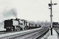 LMS Loco; 47971 at TRENT JUNCTION, NOTTINGHAM Date; 9.5.1955 Digital Copies Available