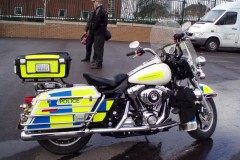 Police Harley-Davidson United Kingdom. 2005 Cheltenham Gloucester. Digital Copies Available
