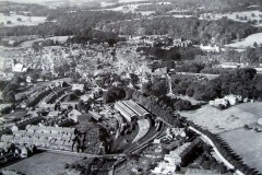 ALNWICK TOWN & STATION. Date;  5 October 1932 Digital Copies Available