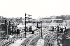 SUNDERLAND RAIL YARD Date; 25-6-1956  Digital Copies Available