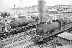 TYNE DOCK Locos; 65872 & 63360 Date;  17-8-65 Digital Copies Available