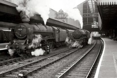 NOTTINGHAM VICTORIA Locos; 45735 + 45416 Date;15th Aug 1964 Digital Copies Available