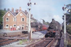 BRECON Locos; 46513 + 3768 Date; 20-8-1962 Digital Copies Available