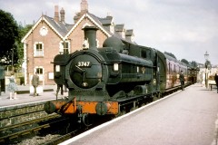 BRECON Loco; 3747 Date; 7-7-1962 Digital Copies Available 