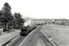 Colbren Junction Loco; 3714 Date; 25.8.1962  Digital Copies Available
