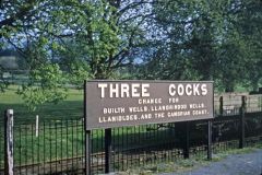 Three Cocks Station Sign 1961 Digital Copies Available