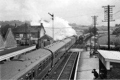 Chard Junction Station Date;  15.6.1962. Digital Copies Available