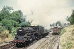 MIDSOMER NORTON Loco; 75072 Date; 15-7-1961 Digital Copies Available