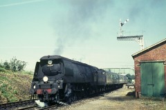 MILBORNE PORT Loco; 34099 "Lynmouth" Date; 22-8-1964 Digital Copies Available