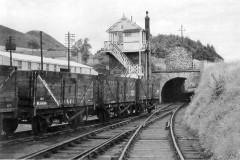 Radstock North Signal Box Date; 6.4.1954 Digital Copies Available
