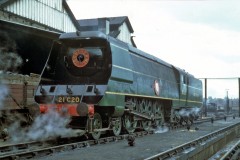 NINE ELMS SR Loco; 21C20 "Bibby Line"Date; 1947 Digital Copies Available